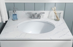 Round Undermount Porcelain Sink