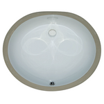 Round Undermount Porcelain Sink