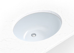 Round Undermount Porcelain Sink